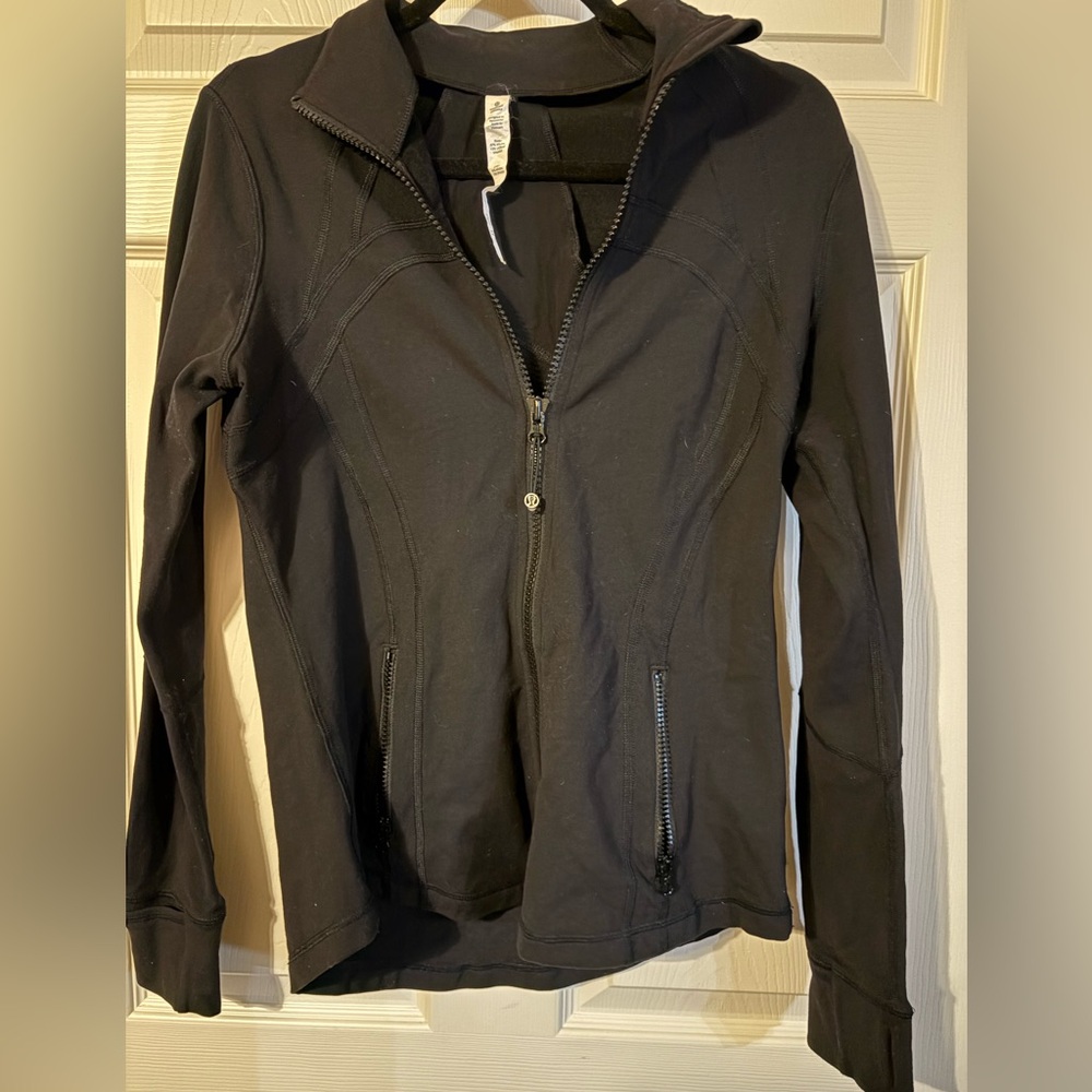Lululemon black jacket sz12